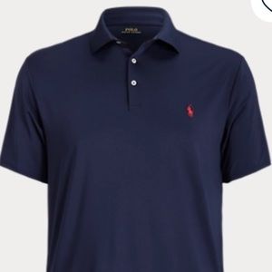 Men’s Navy Blue Polo by Ralph Lauren. 4LT